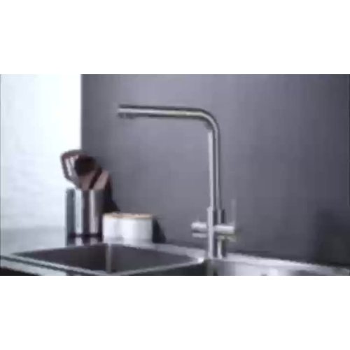 2 Handles Household Kitchen Sink Faucet