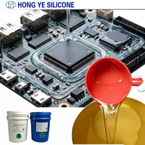 Hongye Silicone Upgrades Low‑Outgassing Potting Silicone