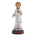 5-inch Catholic Immaculate Heart of Mary Statue: A Resin Sculpture for Decoration and Religious Gift1