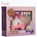 Multicolor Eco-Friendly Kids Nail Polish Set with Toy Pumpkin Carriage1