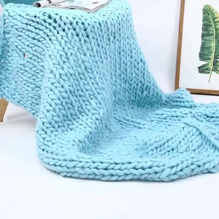 knitted blanket