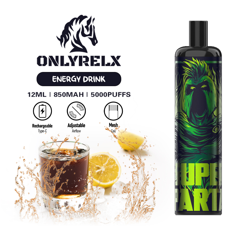 OnlyRelx Energy5000 Paquete de vaina de vape desechable