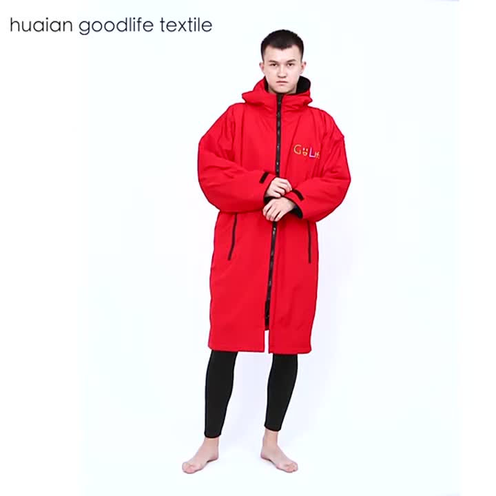 Robe de natation à changement de surf personnalisé