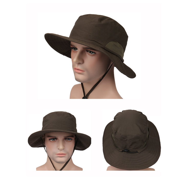 Cappello da pesca semplice personalizzato di alta qualità