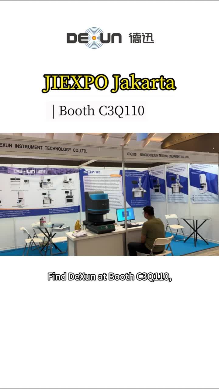 DeXun の JIEXPO ブースで工業用精密さを探る