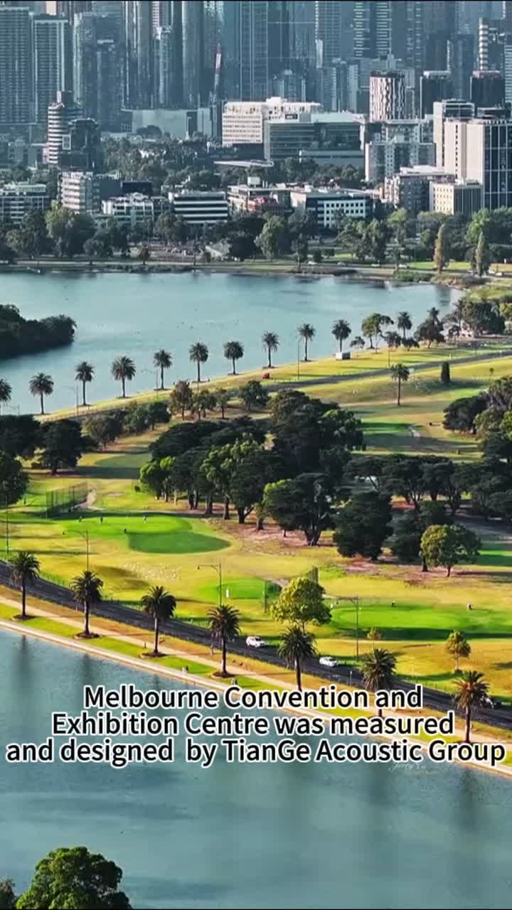 El Centro de Convenciones y Exposiciones de Melbourne fue medido y diseñado por TianGe Acoustic Group