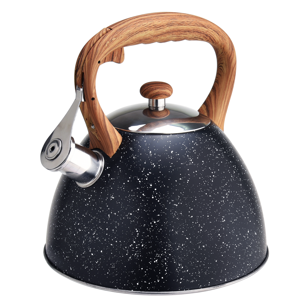 Teapot bersalut marmar hitam FH-410