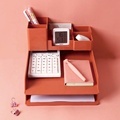 Stackable Desk Organizer Set for Office Supplies and Documents1