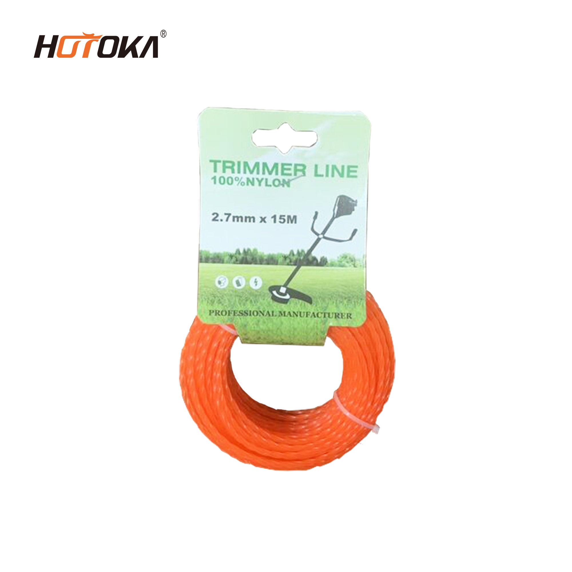 Orange Trimmer Line