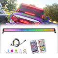 12V 288W RGB LED Light Bar for Truck - Chasing Remote Control Offroad LED Bar for 4WD Autos1