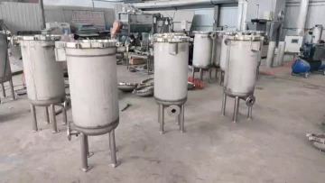 Stainless steel bag filter