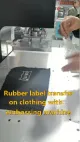 Mesin cetak logo getah menegak