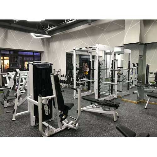 The Matrix strength series gym equipment purchased by the customer has been installed.