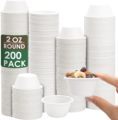 Biodegradable Bagasse Fiber Cups for Jello Shots and Condiments1