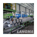 Langma Polyester Staple Fiber Recycled Making Machine1