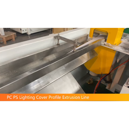 PS PC LED -profil extruderingsmaskin