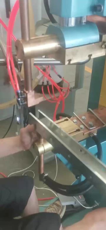 Video taken during the machine process