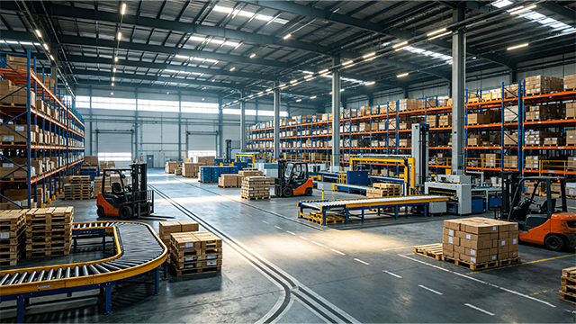 Factory interior
