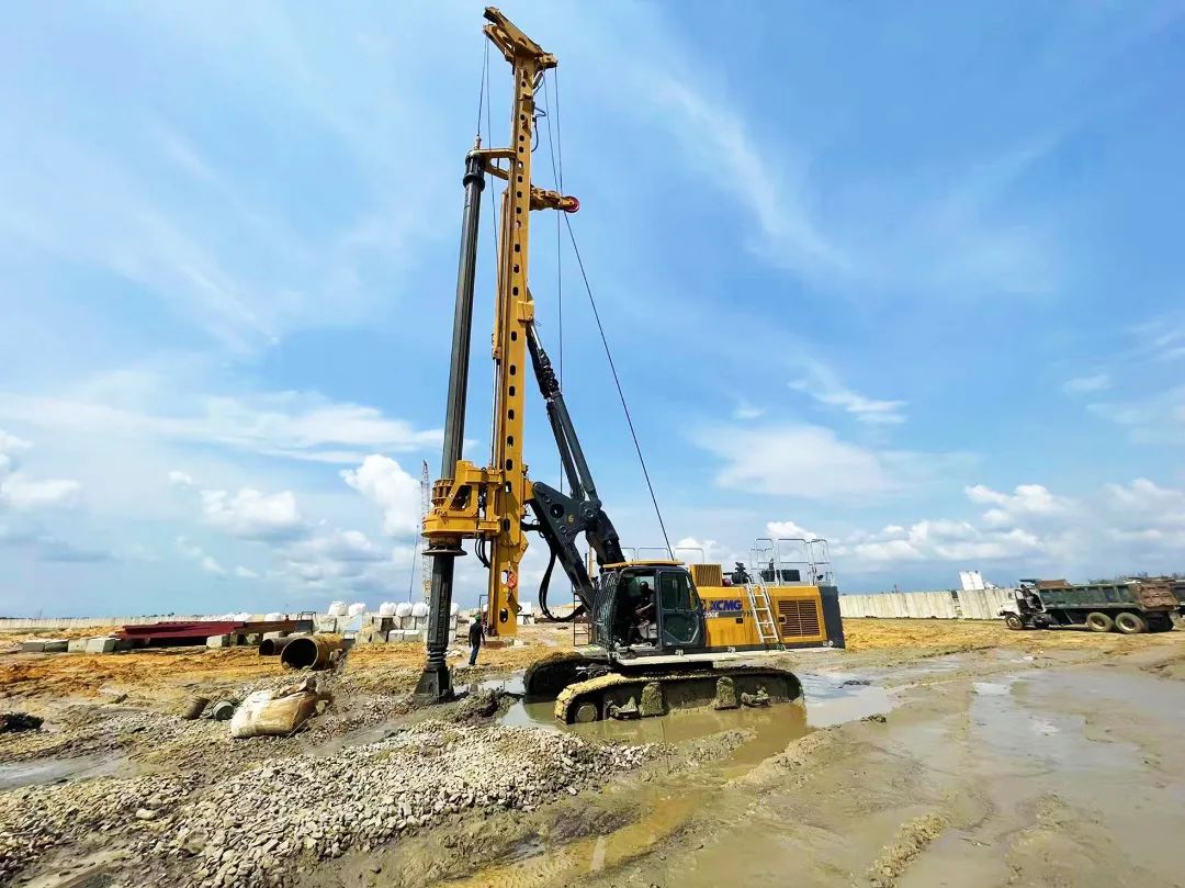 XCMG Rotary Drilling Rig Gain Rave Reviews in Nigeria