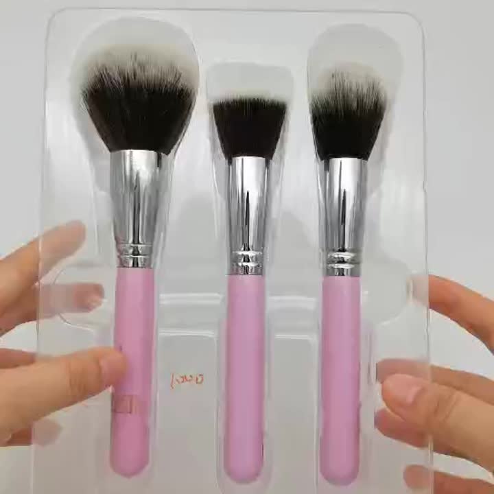 makeup brush blister pack