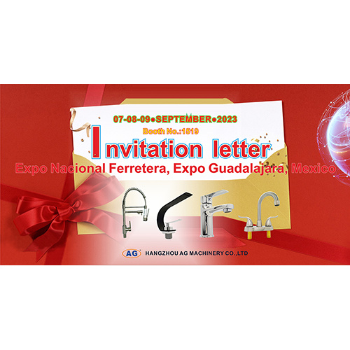 Lettera di invito per Expo Nacional Ferretera 2023