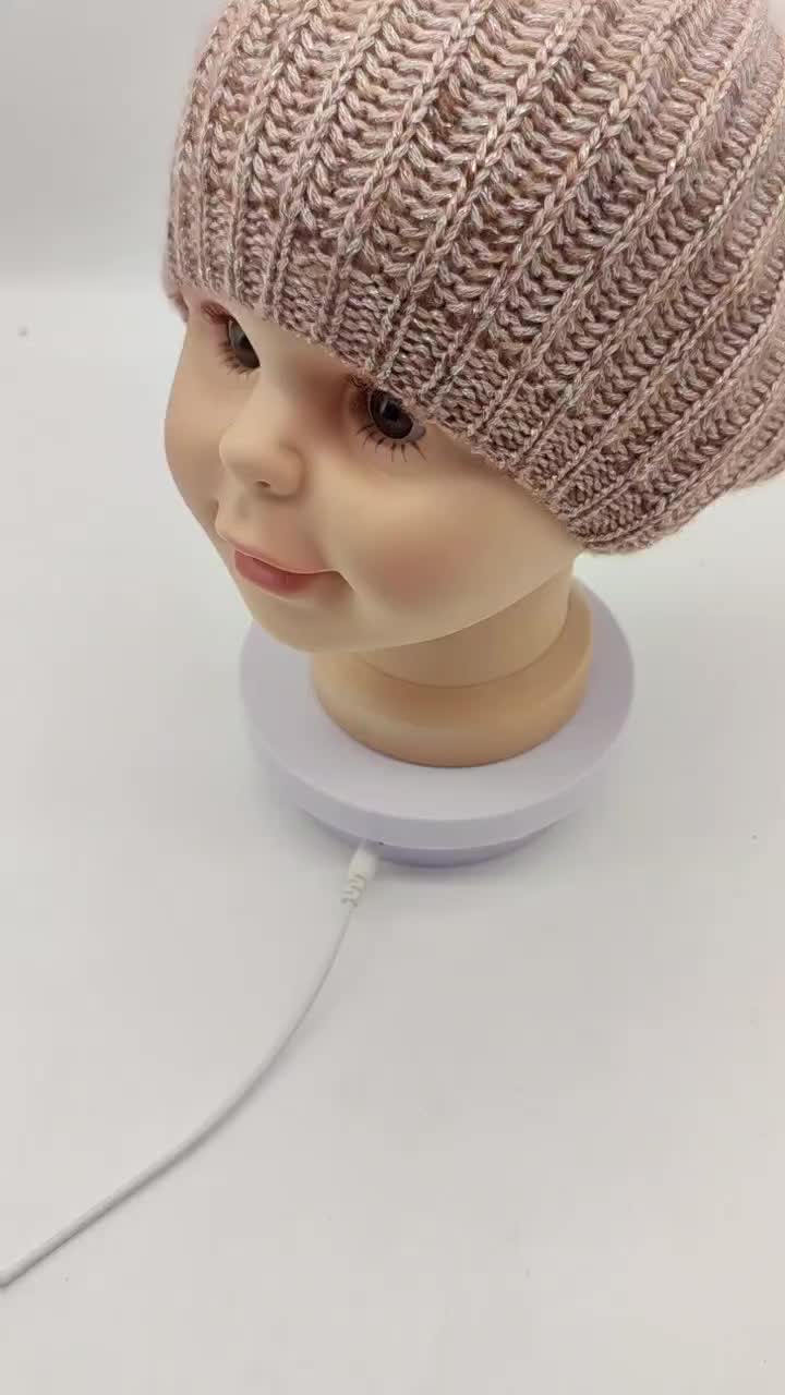 CF-T-0033 knitted beanie and scarf set (1)