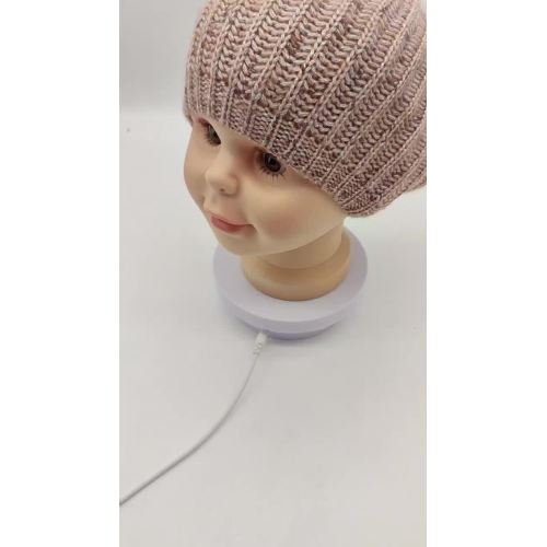 CF-T-0033 knitted beanie and scarf set (1)