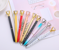 Customized Big Diamond-Topped Metal Pen with Engraved or Pad Printing Logo1