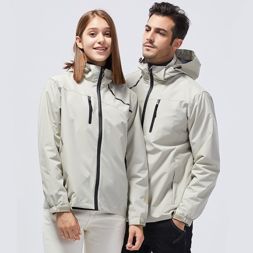 Windbreaker ceket unisex rüzgar geçirmez ve sıcak efektler