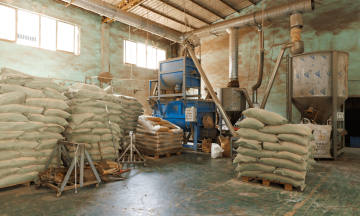 Zhongjin WPC Raw Material Mixing Workshop Overview