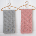 Customizable 80x100cm Haven Knit Baby Blanket: Colorful Mini Ball Cuddle Throws for Winter, Newborns, and Beyond1