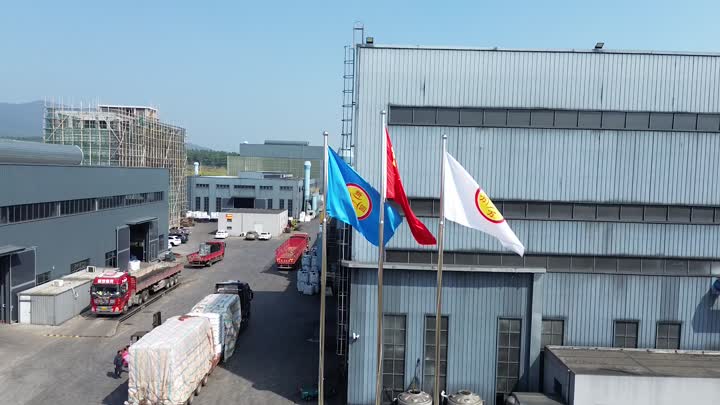 Nhìn ra dây chuyền sản xuất nắp cống tại Xinwanfangyuan