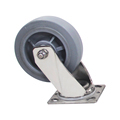 5 Inch SUS 304 Stainless Steel Casters: Mute Wheels for Smooth Mobility1
