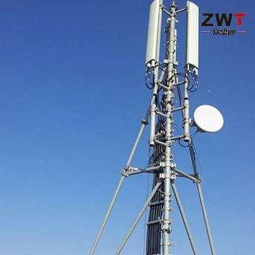Produção requintada de torre monopolo, Qingdao Zhongwangtong impulsiona infraestrutura global de telecomunicações e energia