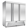 BEU Chiller Kitchen 3 Doors Stainless Steel Upright Fridge Refrigerator1