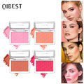 QIBEST New Rose Colorful Powder Blusher: Long-Lasting, Lightweight, Waterproof, Soft Matte Blush1