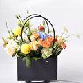 New Style Luxury Handmade Waterproof Square Bouquet Rectangular Packaging Gift Flower Boxes1
