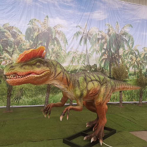 animatronic dilophosaurus jurassic