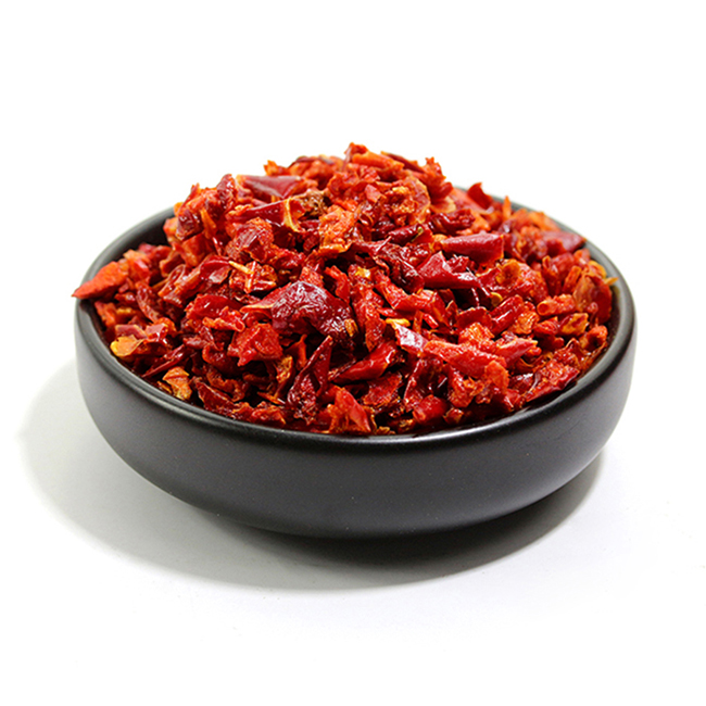 Picture of dried sweet red pepper