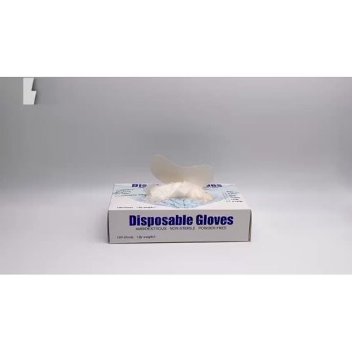 Guantes de PVC de fábrica