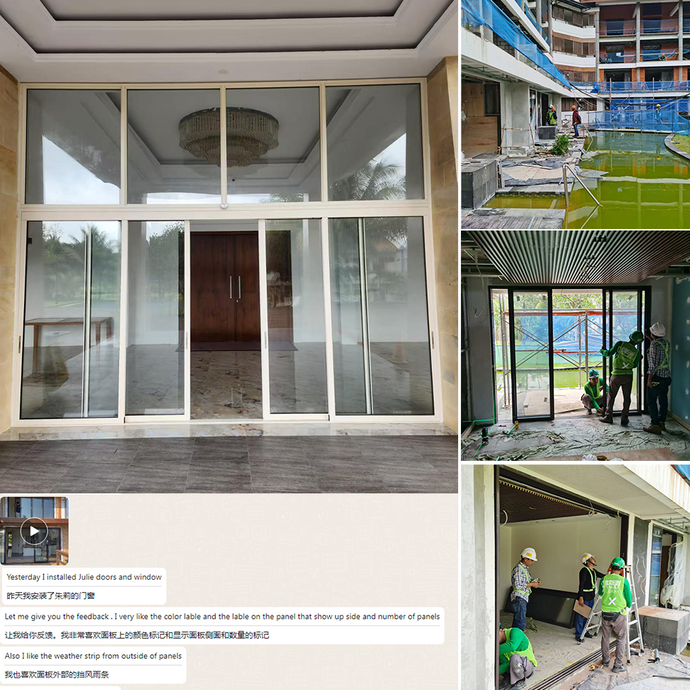 Automatic sensing doors and hotel engineering
