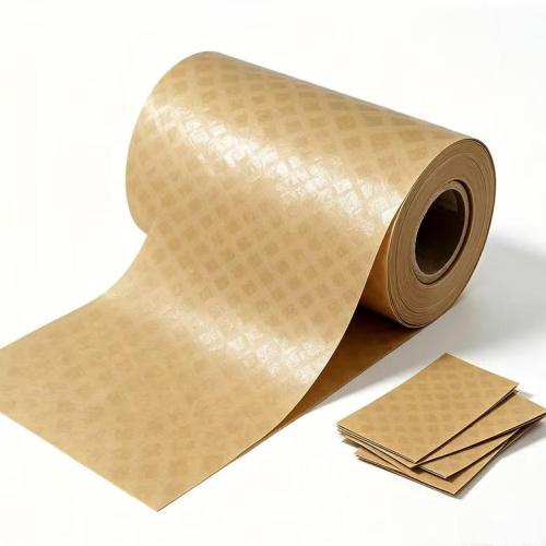 Papel anti-derrapante com cola de pontos para isolamento elétrico