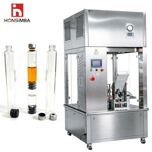 Полностью автоматическая машина для изготовления бутылок с картриджами с двойной полостью.