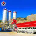 SDDOM Brand CE ISO Certified Ready-Fixed ELBA Concrete Batching Plant HZS 25 to 180 m³/h with Cement Silo1