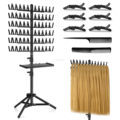 Retractable Floor-Type Braiding Tool for Heavy Duty Single-Sided Wig Braid and Dirty Dreadlocks1