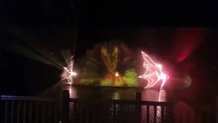 Fire fountain