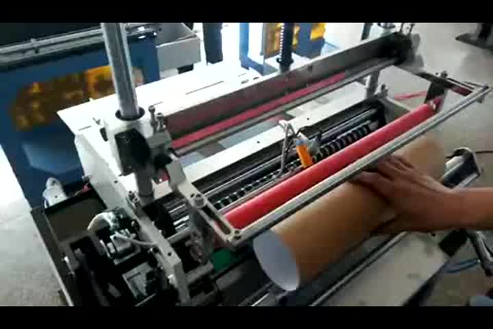 máquina de etiqueta manual curta para tubo de papel