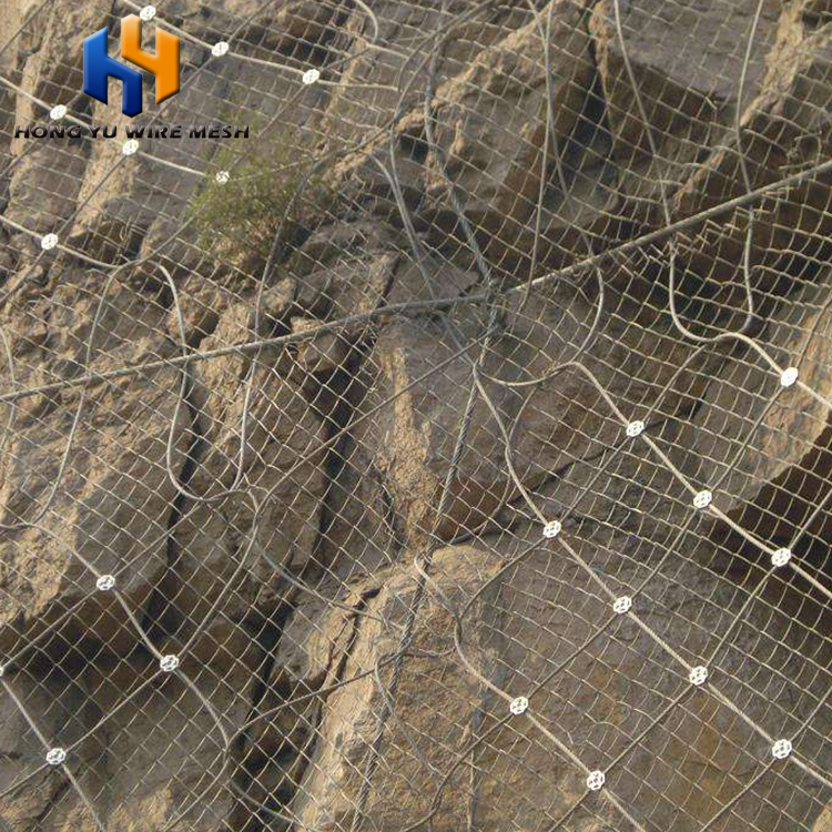 Mountain Falling Net Rockfall Netting pour la protection des pentes1