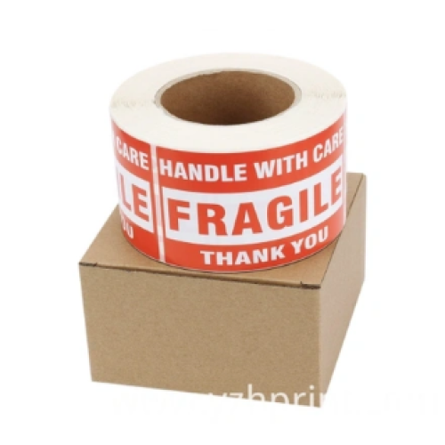 Custom Waterproof Fragile Labels: Ideal For Shipping Delicate Items