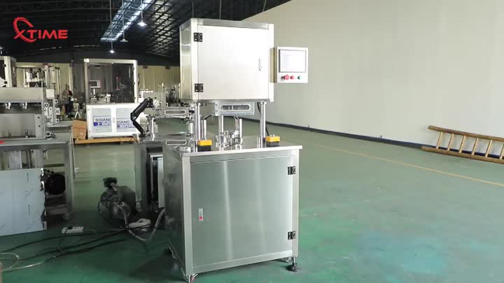 semi auto vacuum nitrogen sealing machine